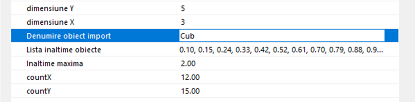 dimensiuni obiecte archicad