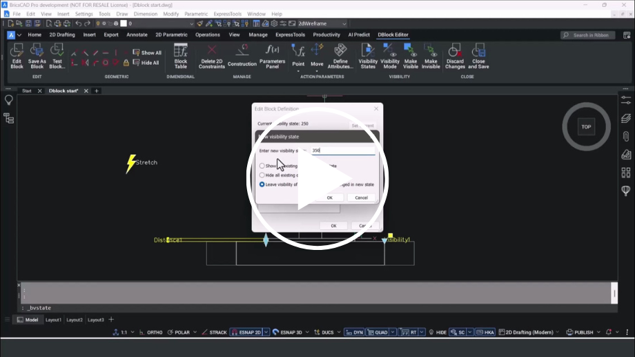 blocuri dinamice bricscad